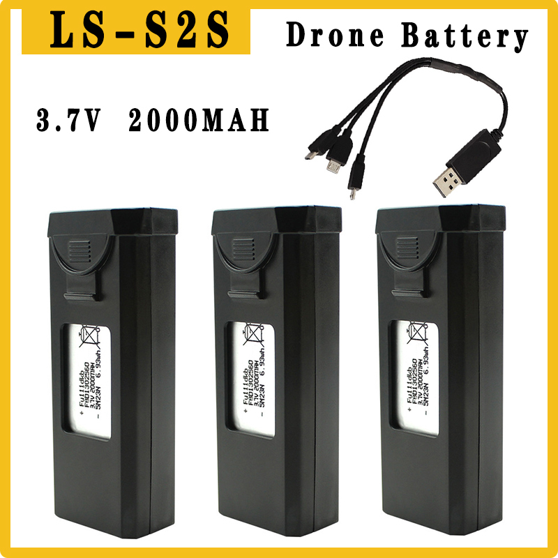 Drone Battery Balance Charger - Batteria originale per droni S2S 3.7V