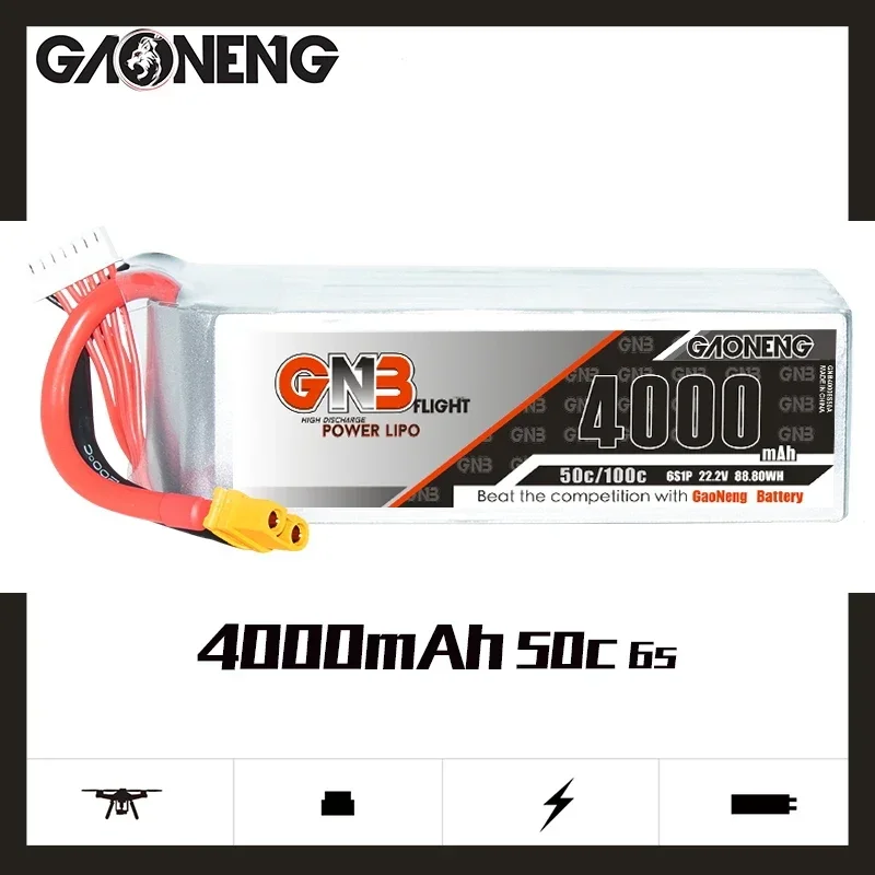 GAONENG GNB 4000mAh 6S 50C 100 - Drone Battery 4S recensione e prezzo