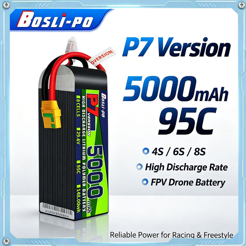 Boslipo P7 Versione 5000mAh 95 - Drone Battery 6S recensione e prezzo